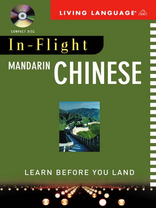 Title details for In-Flight Chinese by Living Language - Available